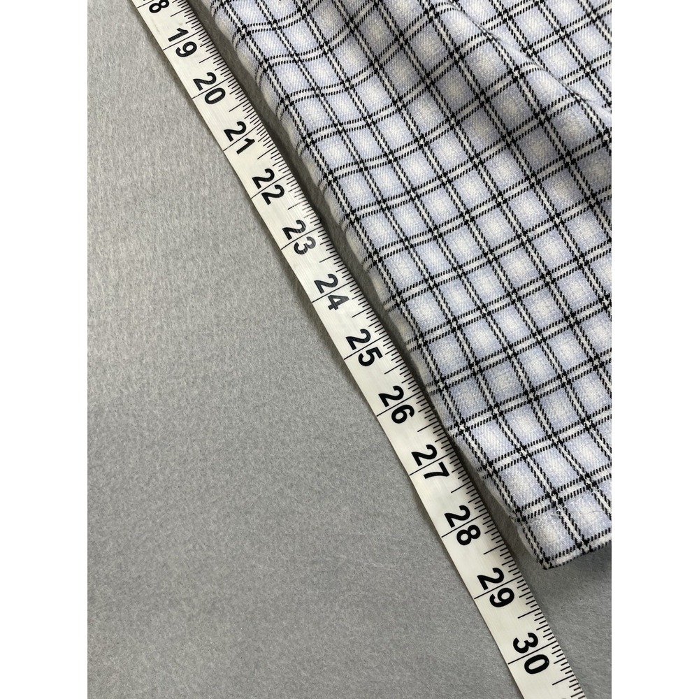 Hollister Ultra High Rise Pants Womens Blue White Plaid Casual Pleated Front‎ SM - Picture 14 of 15